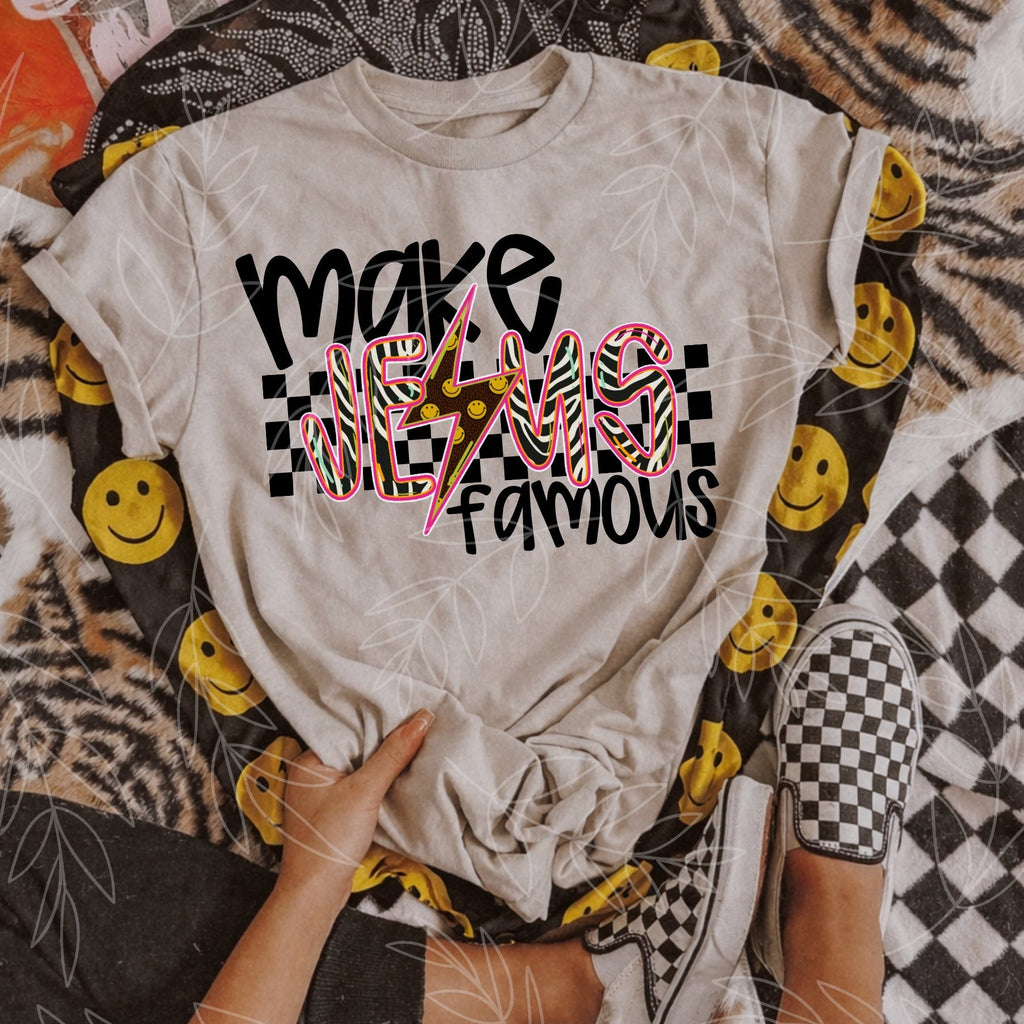 Make Jesus Famous Zebra
