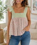 Fashion Floral Tank Top