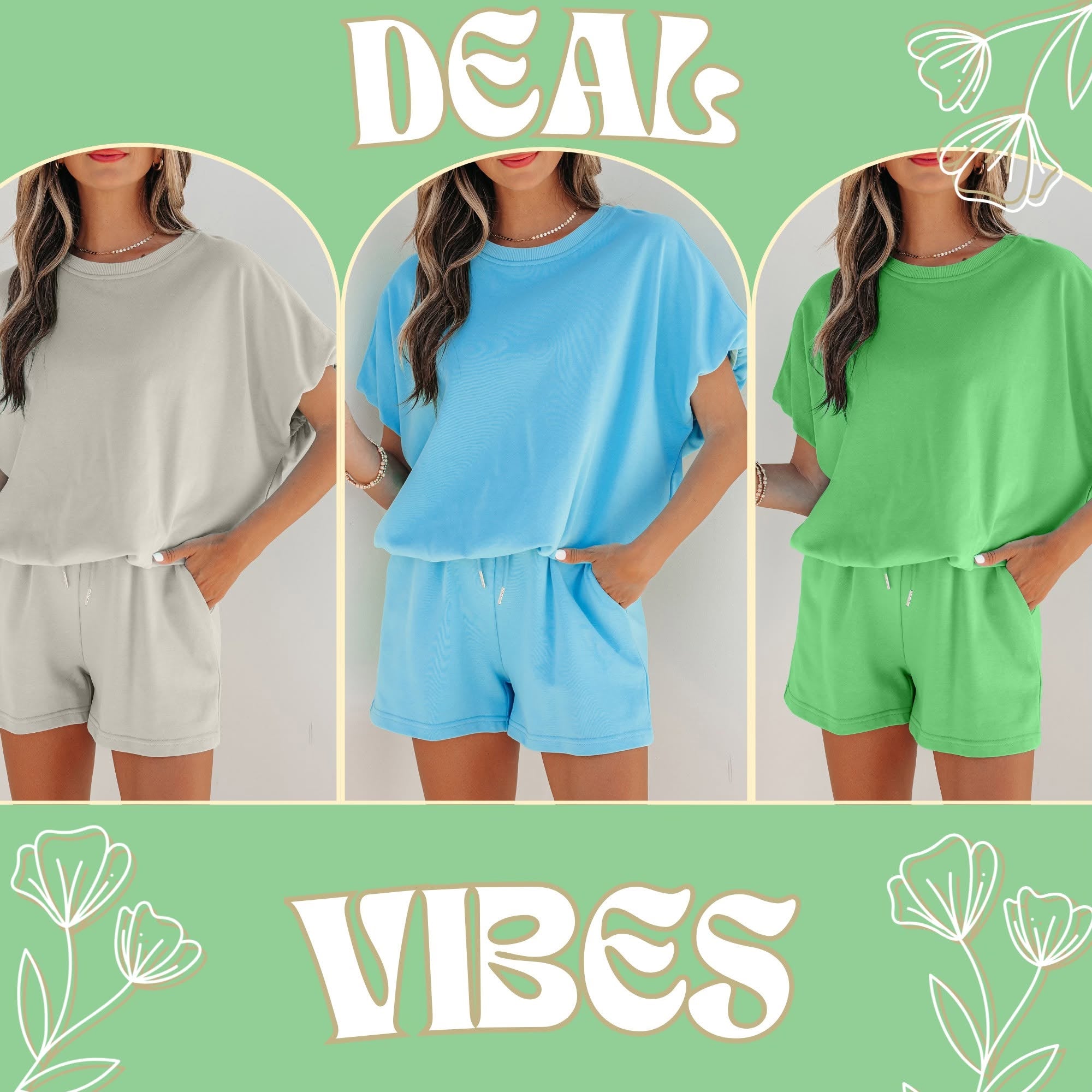 Puffy Set *multiple colors*