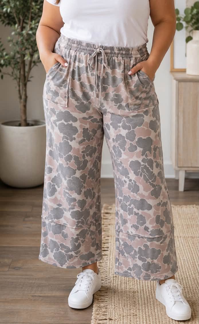 Camo Patch Plus Pants