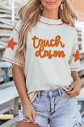 Grey Touch Down Graphic Shirt