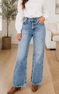 Blue Acid Wash Jeans