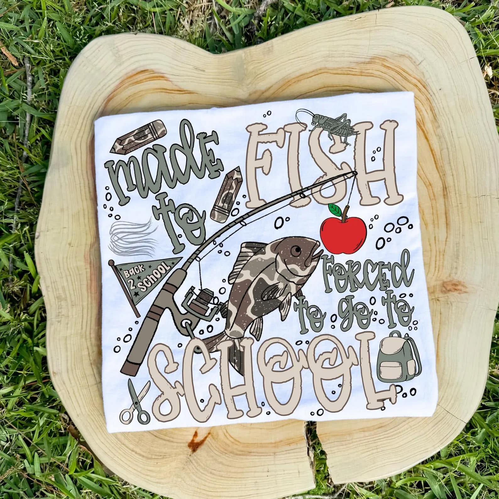 Made to Fish. Forced to Go to School