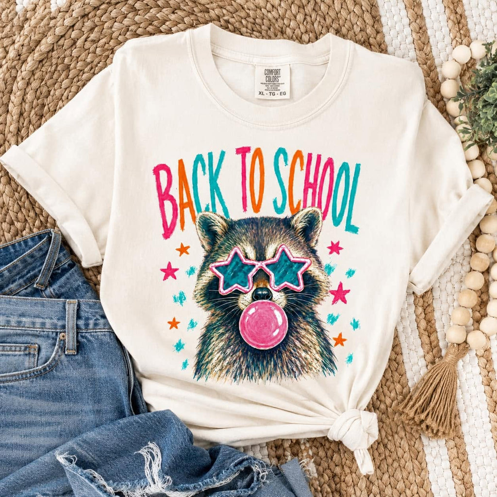 Racoon Back to School
