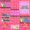 Raisin' Hell & Tiny Humans PNG Bundle