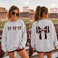 Bow Game Day Oversized Sweatshirt