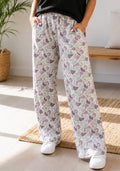 Camo Drawstring Loose Pants
