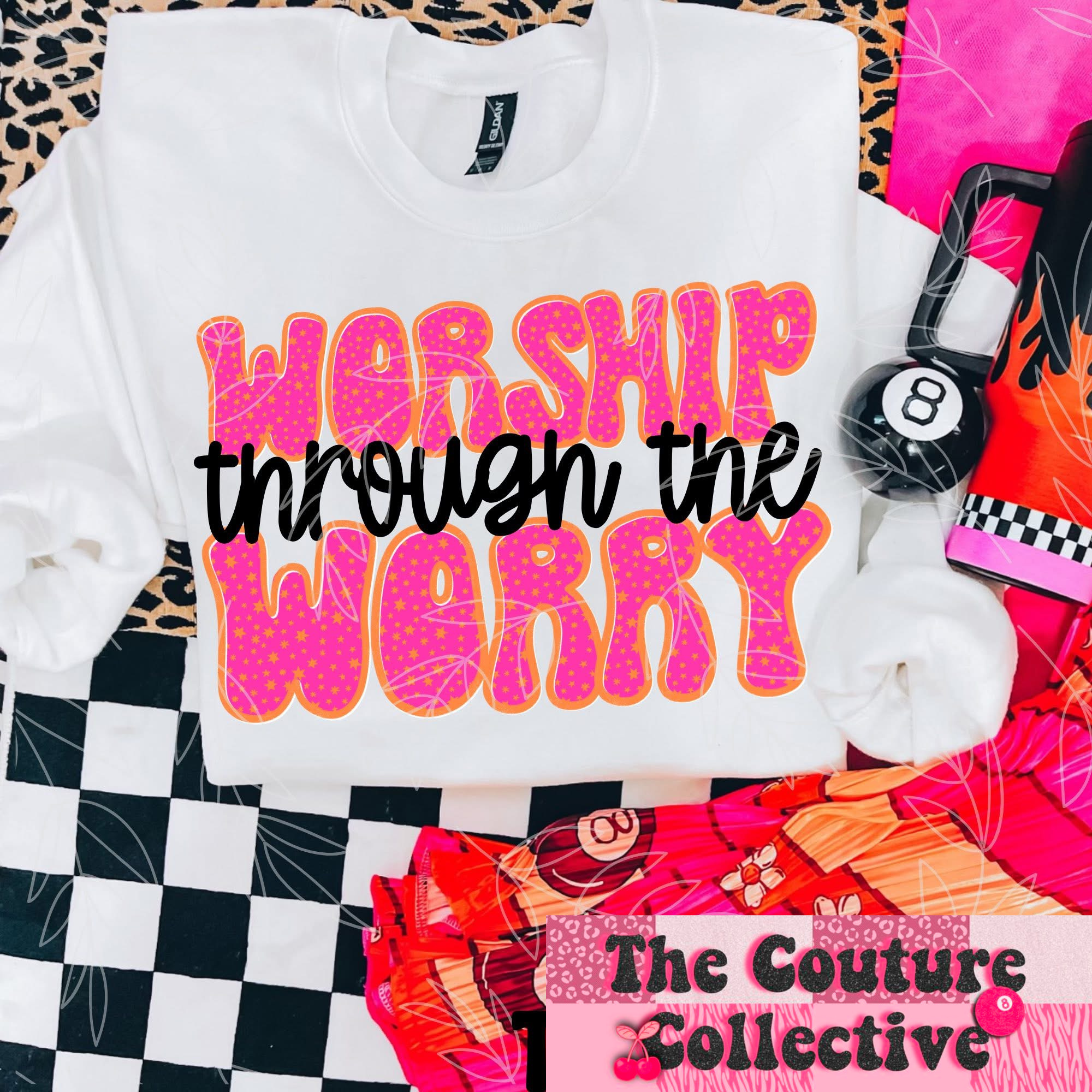 Neon Faith - Worship Through The Worry Pink
