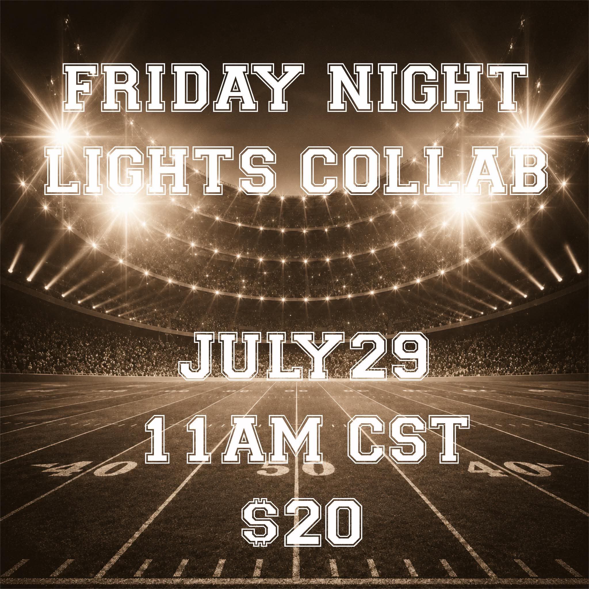 Friday Night Lights 7 Designer Collab 🏈✨