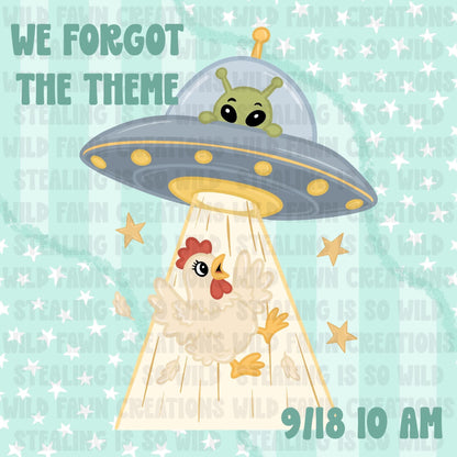 WE FORGOT THE THEME - Budget Clipart Collab