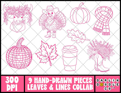Leaves & Lines 3 Designer Collab 🍂🤎