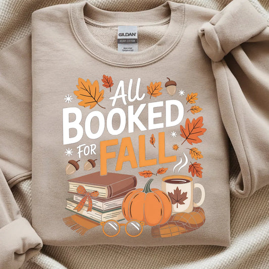 Booked for Fall Tee/Crew