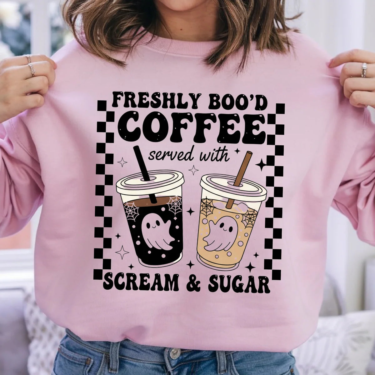 Freshly Boo'd Coffee Tee/Crew
