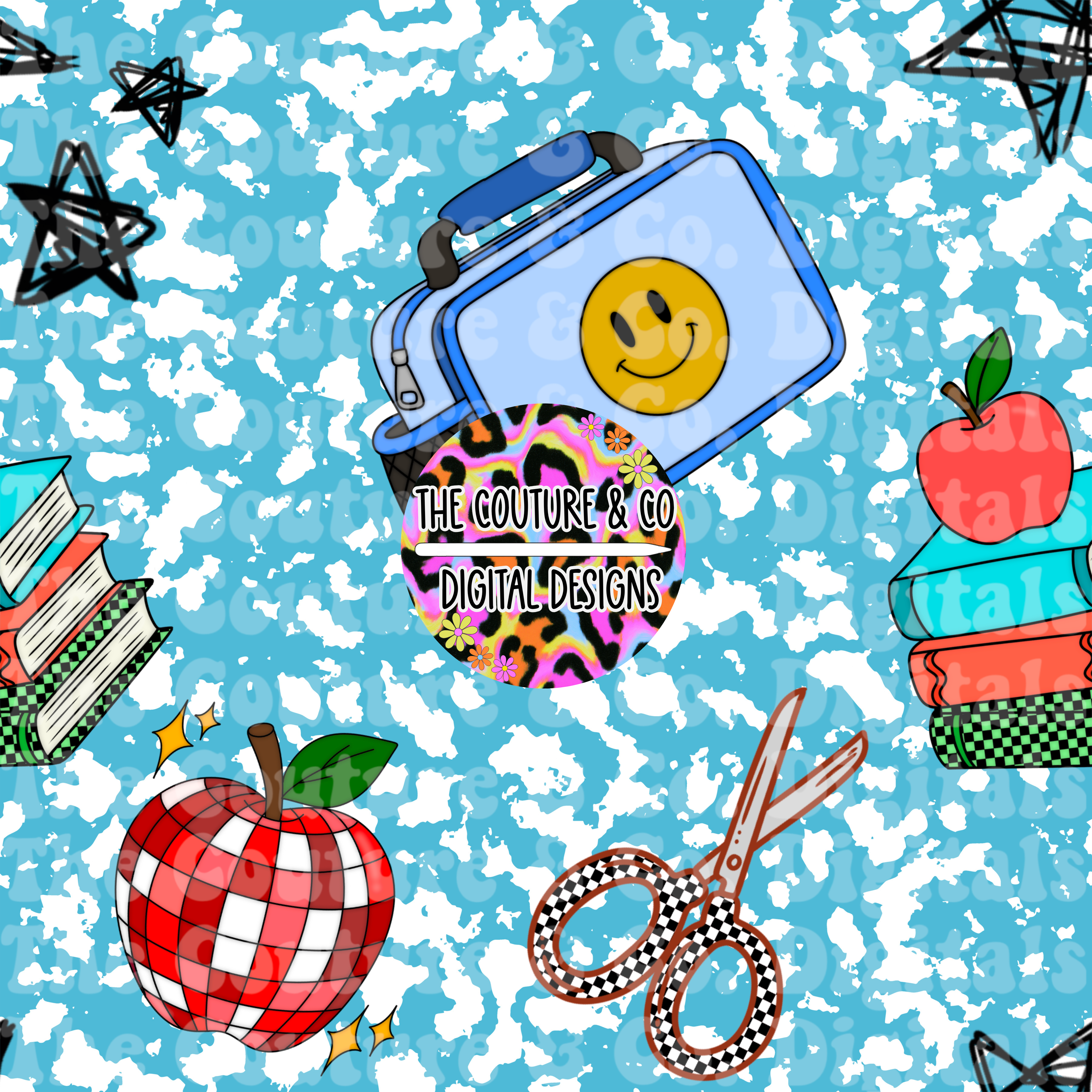 Back 2 School Seamless Bundle