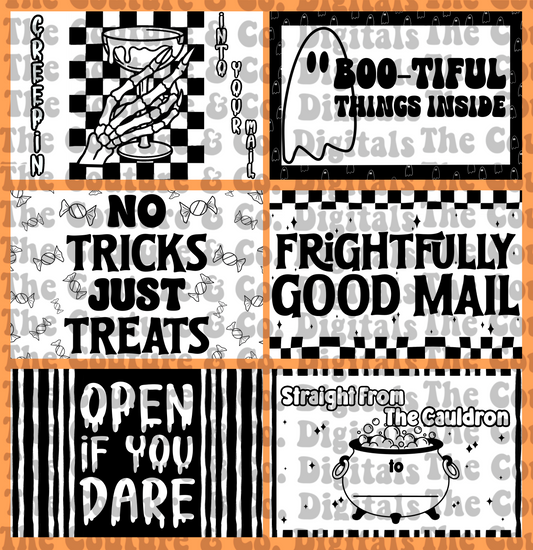 Spooky Cute Thermal Labels.