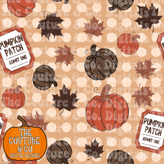 Pumpkin Patch Seamless