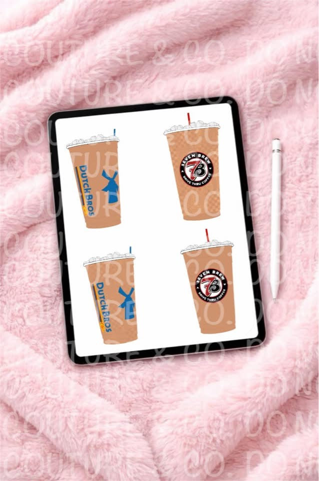 Coffee Cup Clipart Bundle