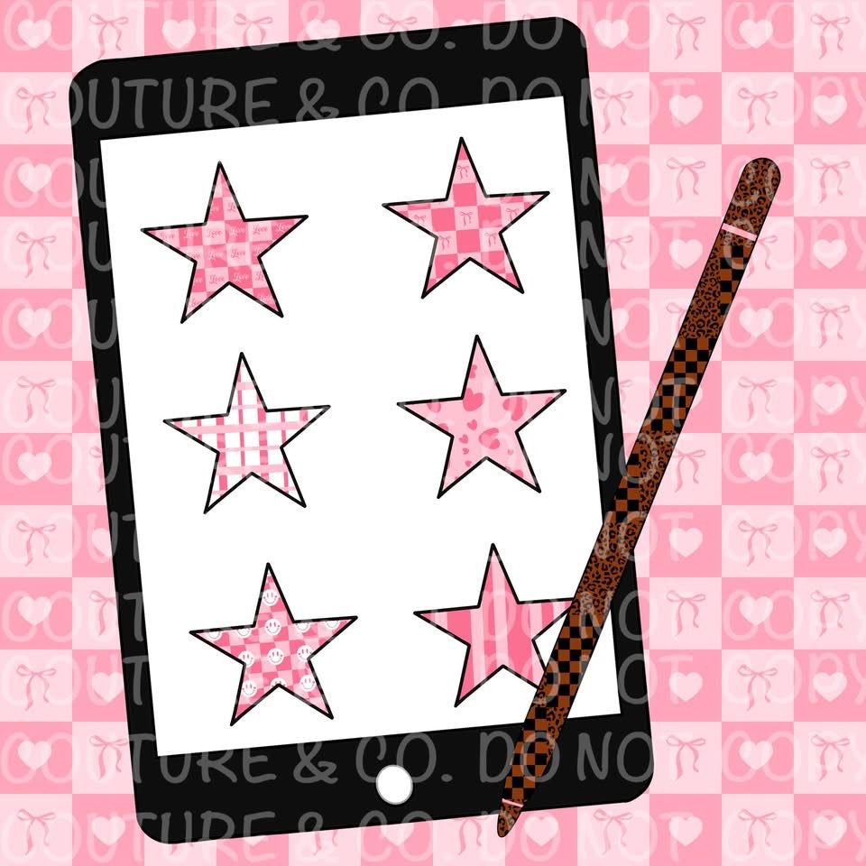 Valentines Star Clipart