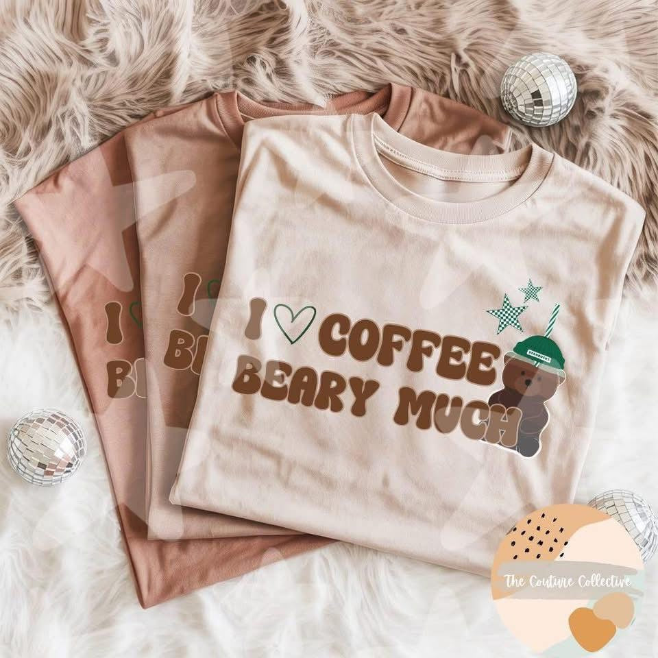 Coffee Bear Cup Bundle PNG