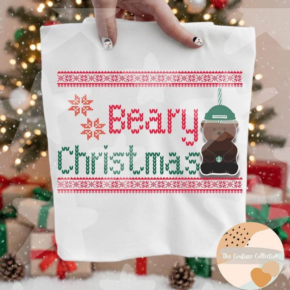 Coffee Bear Cup Bundle PNG