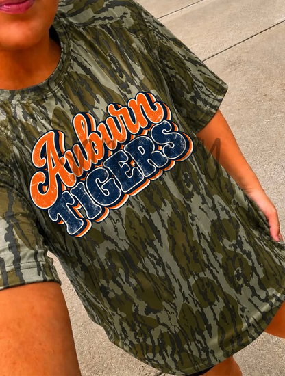 Retro Takeover College Team Tops
