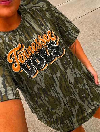 Retro Takeover College Team Tops