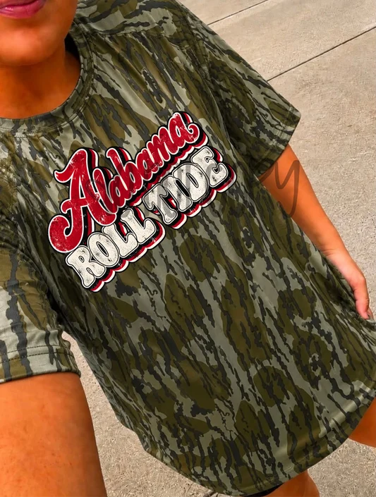 Retro Takeover College Team Tops
