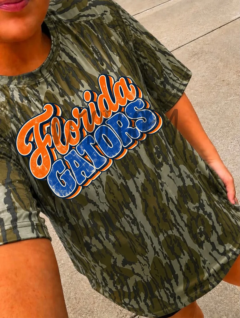 Retro Takeover College Team Tops