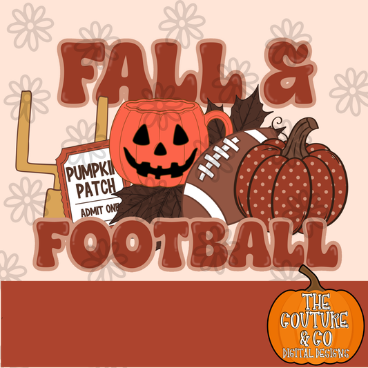 Fall & Football PNG